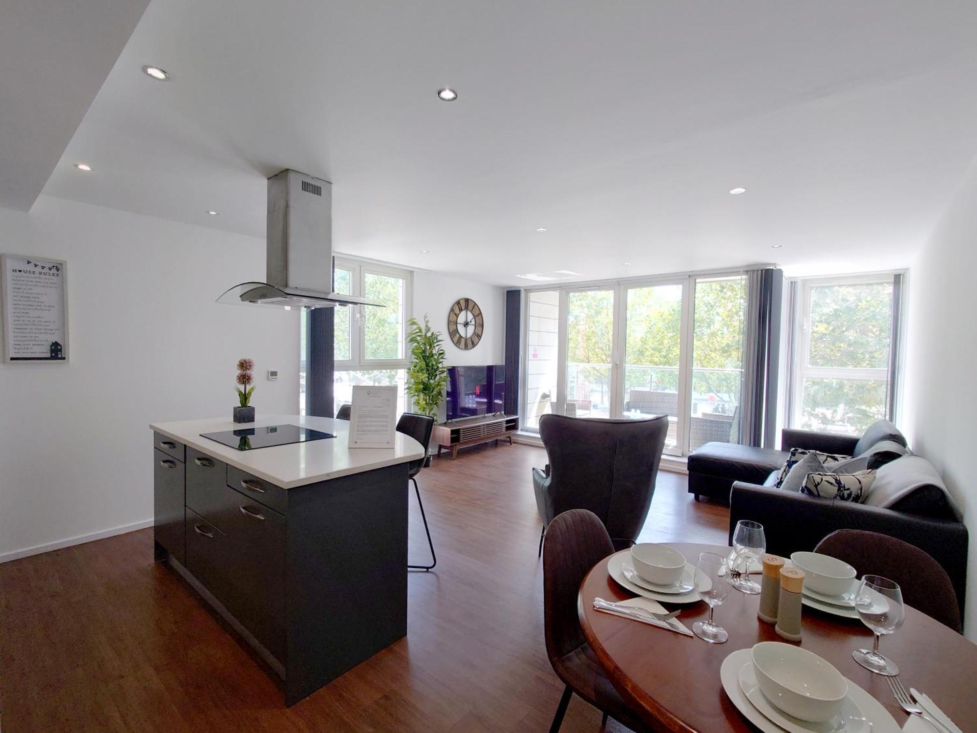Fully Serviced Two Bed Apartment By Excel & O2 Лондон Экстерьер фото